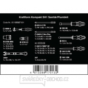 Wera 135927 Nářadí Kraftform Kompakt SH 1 sanita/topení s ráčnou 1/4" Zyklop Speed (Sada 25 dílů) Wera 135927 Nářadí Kraftform Kompakt SH 1 sanita/topení s ráčnou 1/4" Zyklop Speed (Sada 25 dílů) náhled