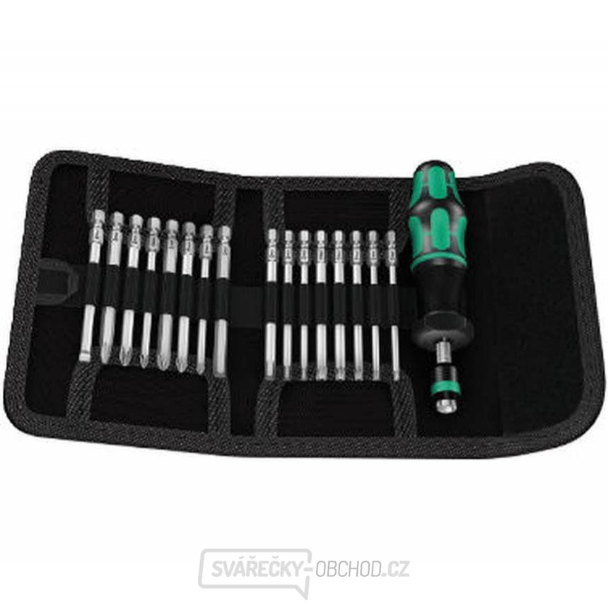 Wera 059293 Momentový šroubovák Kraftform Kompakt 60 Torque 1,2 ÷ 3,0 Nm (Včetně sady 16 bitů)
