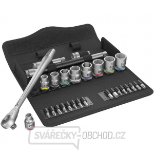 Wera 004047 Ráčnová sada 3/8" 8100 SB 7 Zyklop Metal s průchozí čtyřhran (Sada 29 dílů) Wera 004047 Ráčnová sada 3/8" 8100 SB 7 Zyklop Metal s průchozí čtyřhran (Sada 29 dílů) gallery main image
