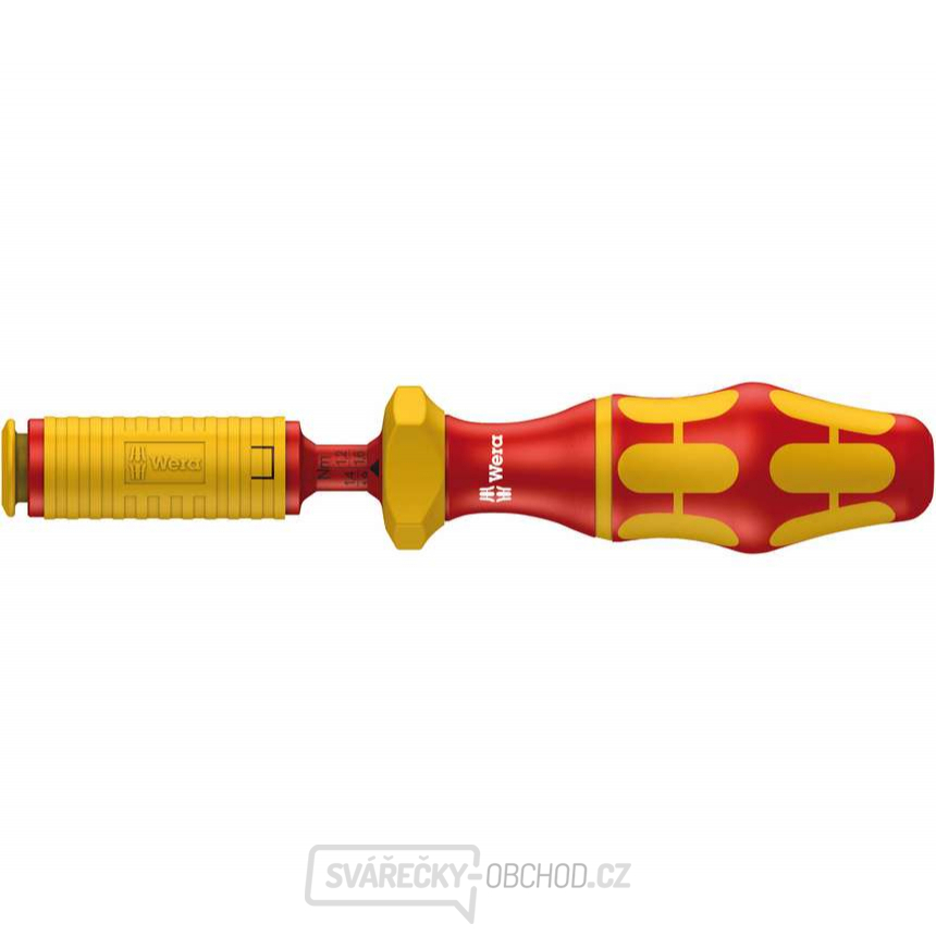 Wera 074750 Nastavitelný momentový držák Kraftform Kompakt VDE 7400 VDE pro výměnné čepele VDE (0,3 ÷ 3,5 Nm) Wera 074750 Nastavitelný momentový držák Kraftform Kompakt VDE 7400 VDE pro výměnné čepele VDE (0,3 ÷ 3,5 Nm) gallery main image