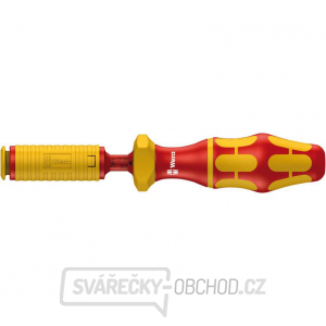 Wera 074750 Nastavitelný momentový držák Kraftform Kompakt VDE 7400 VDE pro výměnné čepele VDE (0,3 ÷ 3,5 Nm) Wera 074750 Nastavitelný momentový držák Kraftform Kompakt VDE 7400 VDE pro výměnné čepele VDE (0,3 ÷ 3,5 Nm) gallery main image