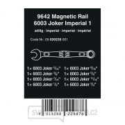 Wera 020235 Očkoploché klíče 5/16 ÷ 3/4" 6003 Joker Imperial 1 na magnetické liště, 9642 (Sada 8 dílů) Náhled
