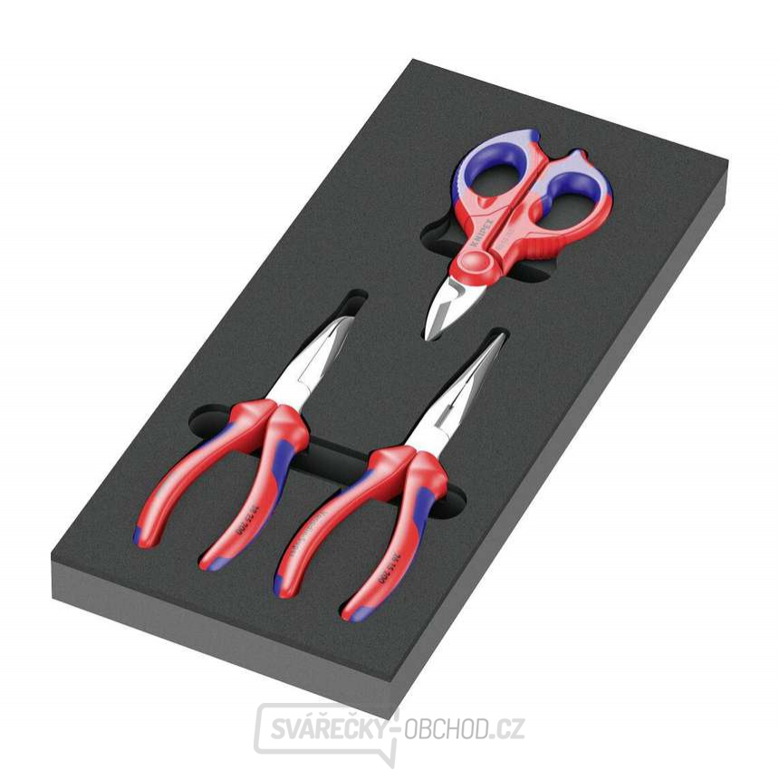 Wera 150181 Kleště Knipex v pěnové vložce, typ 9781, Set 2 (Sada 3 dílů) Wera 150181 Kleště Knipex v pěnové vložce, typ 9781, Set 2 (Sada 3 dílů) gallery main image