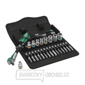 Wera 004016 Ráčnová sada 1/4" 8100 SA 6 Zyklop Speed (Sada 28 dílů) Wera 004016 Ráčnová sada 1/4" 8100 SA 6 Zyklop Speed (Sada 28 dílů) gallery main image