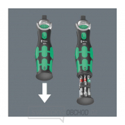 Wera 004283 Kompaktní ráčna 8009 Zyklop Pocket Imperial Set 2 s bity a hlavicemi (Palcová sada 18 dílů) náhled