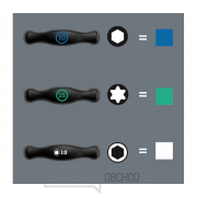 Wera 023454 Šroubováky Hex-Plus 3/32 ÷ 3/8" s příčnou rukojetí typ 454/10 HF Set Imperial 2 Přidržovací funkce (Sada 10 dílů) náhled