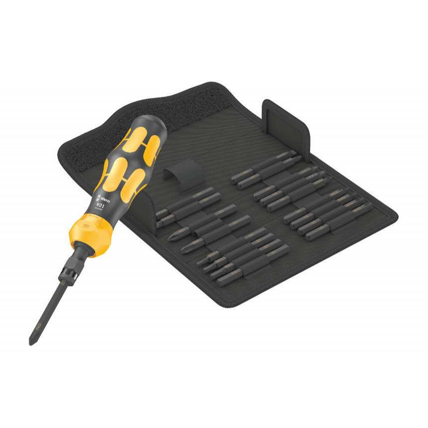 Wera 018111 Rázové šroubováky 1/4" Kraftform Plus 900 Imperial Set 1 (Sada 19 dílů) 05018111001