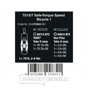 Wera 075850 Nářadí Safe-Torque Speed Bicycle 1. Typ 7515/7 (Sada 7 dílů) 2 - 6 Nm Náhled