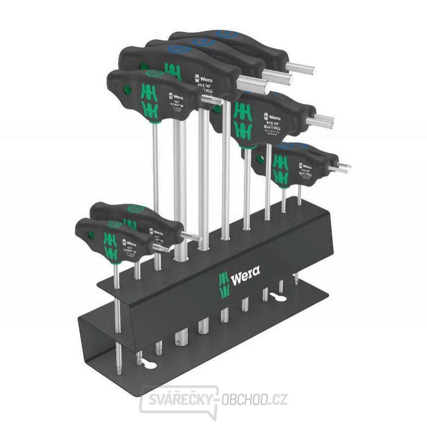 Wera 004174 Zástrčné klíče řada 400 s T-rukojetí Wera Bicycle Set 6 (Sada 10 dílů) Wera 004174 Zástrčné klíče řada 400 s T-rukojetí Wera Bicycle Set 6 (Sada 10 dílů) gallery main image