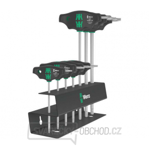 Wera 023456 Šroubováky T-Profil TX 10 ÷ TX 45 s příčnou rukojetí typ 467/7 TORX HF Set 2 Přidržovací funkce (Sada 7 dílů) Wera 023456 Šroubováky T-Profil TX 10 ÷ TX 45 s příčnou rukojetí typ 467/7 TORX HF Set 2 Přidržovací funkce (Sada 7 dílů) gallery main image