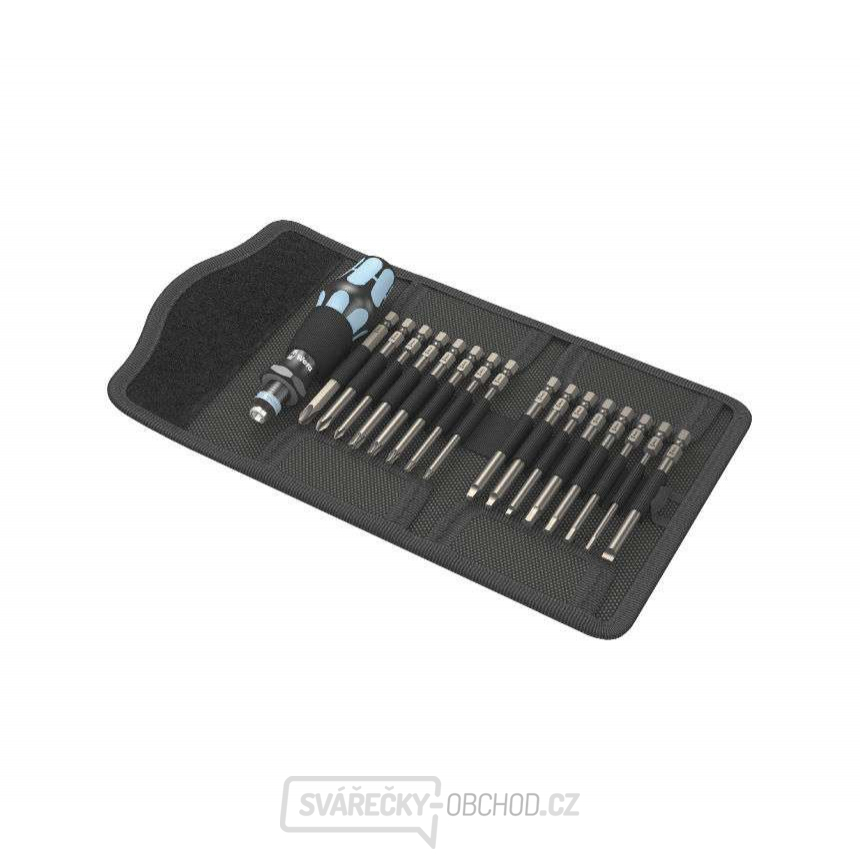 Wera 071117 Šroubováky Kraftform Kompakt 60 Stainless Imperial, palcové (Sada 17 dílů) Wera 071117 Šroubováky Kraftform Kompakt 60 Stainless Imperial, palcové (Sada 17 dílů) gallery main image