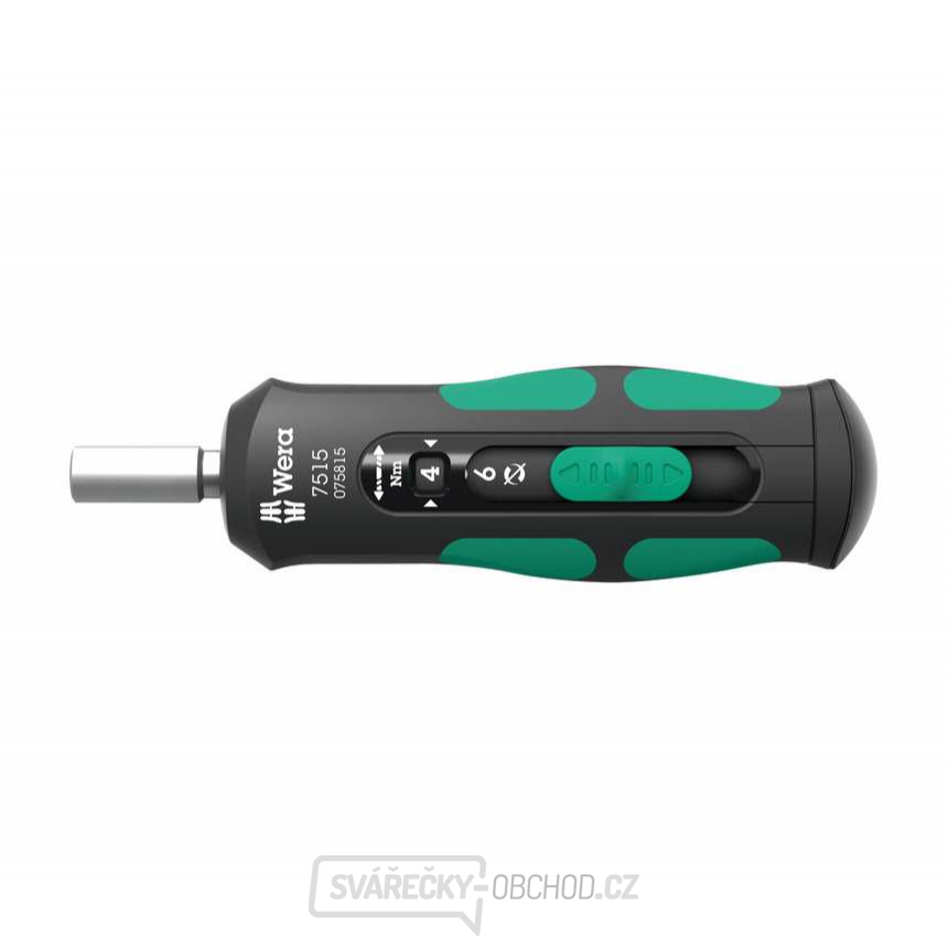Wera 075815 Momentový šroubovák Kraftform Safe-Torque Speed. Typ 7515 (2 ÷ 6 Nm) Wera 075815 Momentový šroubovák Kraftform Safe-Torque Speed. Typ 7515 (2 ÷ 6 Nm) gallery main image