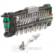 Wera 056490 Bity, hlavice a ráčna 1/4" Zyklop Tool-Check PLUS s držákem 889/4/1 K (Sada 40 dílů) Náhled