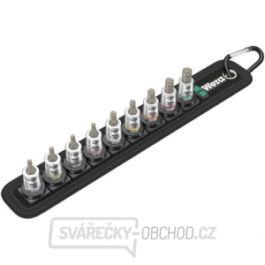 Wera 003884 Zástrčné hlavice Zyklop 1/4" inbus Belt A Imperial 1, palcové s přidržovací funkcí (Sada 9 dílů) Wera 003884 Zástrčné hlavice Zyklop 1/4" inbus Belt A Imperial 1, palcové s přidržovací funkcí (Sada 9 dílů) gallery main image