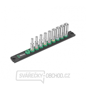 Wera 005410 Magnetická lišta A Deep 1 se sadou prodloužených nástrčných hlavic 5 ÷ 13 mm typ 8790 HMA Deep 1/4" (Sada 9 dílů) Wera 005410 Magnetická lišta A Deep 1 se sadou prodloužených nástrčných hlavic 5 ÷ 13 mm typ 8790 HMA Deep 1/4" (Sada 9 dílů) gallery main image