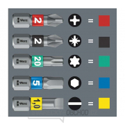 Wera 071109 Nerezové bity 1/4" Bit Check® 30 Stainless 1 (Sada 30 dílů) Náhled