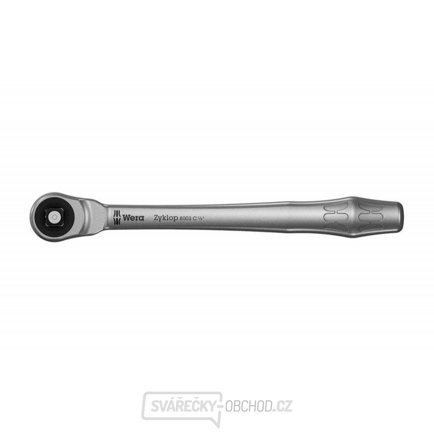 Wera 004063 Ráčna Zyklop Metal 1/2" 8003 C (délka 281 mm), průchozí čtyřhran