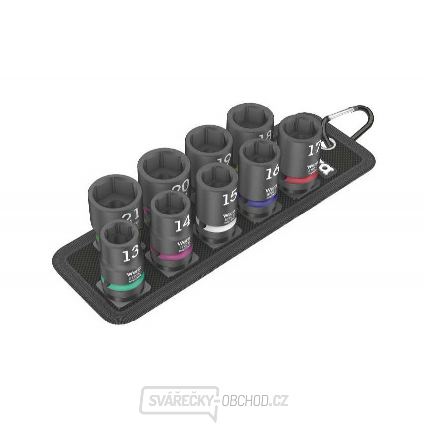 Wera 004580 Sada nástrčných hlavic 1/2" Belt C Impaktor 1 (10 dílů)