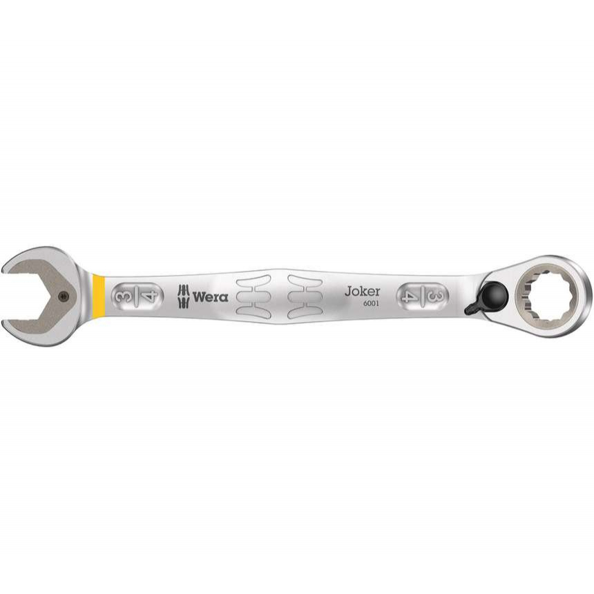 Wera 020082 Očkoplochý ráčnový klíč 3/4" 6001 Joker, přepínací, palcový 05020082001