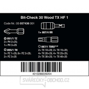 Wera 0574356 Šroubovací bity 1/4" Bit-Check 30 Wood TX HF 1 (Sada 30 dílů) Náhled
