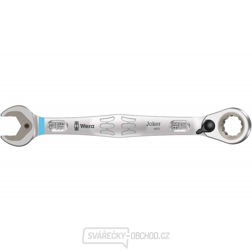 Wera 020081 Očkoplochý ráčnový klíč 11/16" 6001 Joker, přepínací, palcový