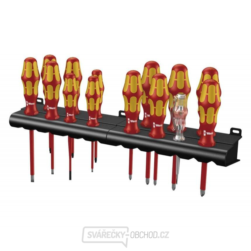 Wera 105631 Sada šroubováků Kraftform Big Pack 100 VDE (14 dílů + 2 stojánky) Wera 105631 Sada šroubováků Kraftform Big Pack 100 VDE (14 dílů + 2 stojánky) gallery main image