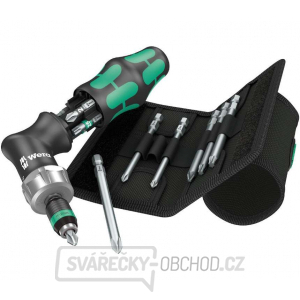 Wera 051031 Pistolový ráčnový šroubovák Kraftform Kompakt Pistol RA 4 (Sada 13 dílů) Wera 051031 Pistolový ráčnový šroubovák Kraftform Kompakt Pistol RA 4 (Sada 13 dílů) gallery main image