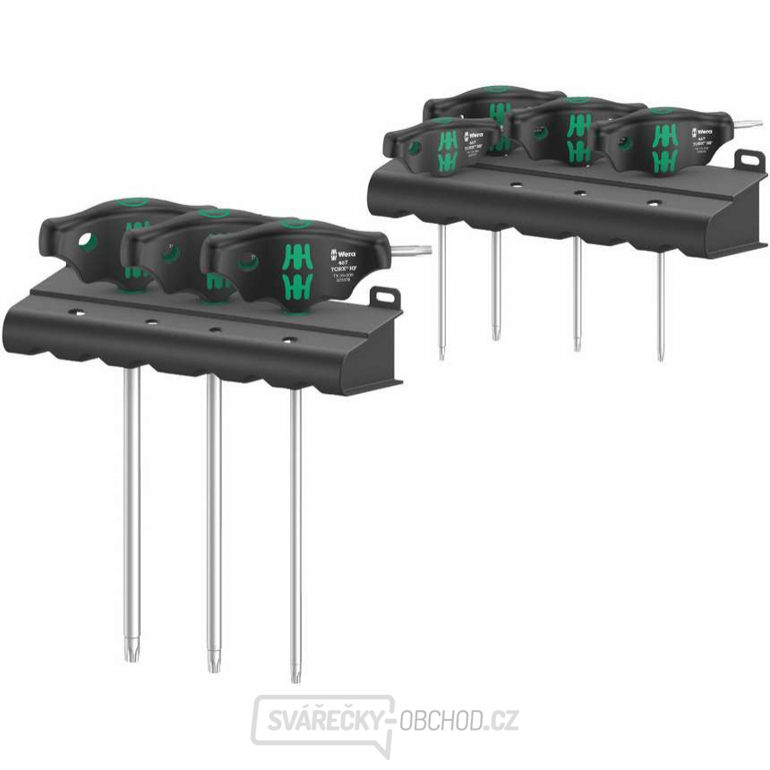 Wera 023452 Zástrčné klíče TORX® s T-rukojetí 454/7 HF Set 1 (Sada 9 dílů s přidržovací funkcí) Wera 023452 Zástrčné klíče TORX® s T-rukojetí 454/7 HF Set 1 (Sada 9 dílů s přidržovací funkcí) gallery main image