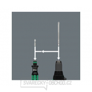 Wera 051025 Šroubovací rukojeť 1/4" se zásobníkem Kraftform Kompakt 26 v tašce (Sada 7 dílů) náhled