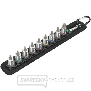 Wera 003882 Zástrčné hlavice Torx Zyklop 1/4" Belt A 3 TORX® HF s přidržovací funkcí (Sada 9 dílů) gallery main image