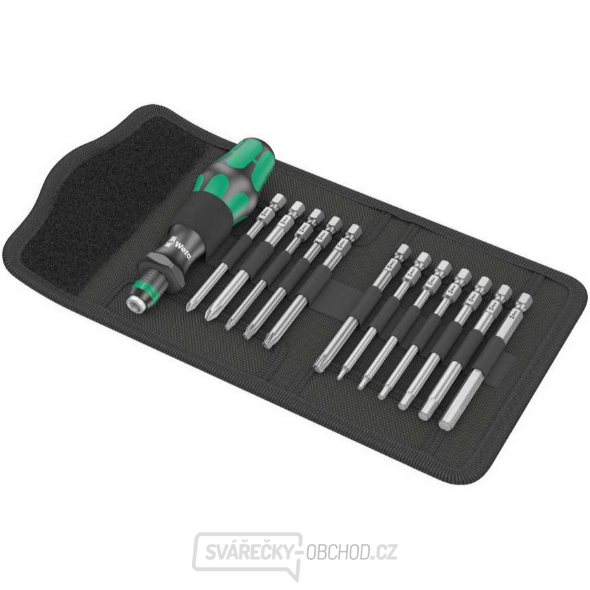 Wera 004171 Šroubovací čepele pro kola a elektrokola Bicycle Set 2 s držákem 816 R (Sada 13 dílů)