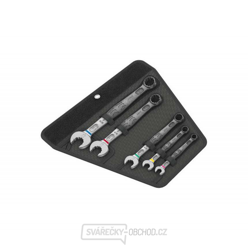Wera 020230 Očkoploché klíče 8 ÷ 19 mm 6003 Joker 5 Set 1 (Sada 5 dílů) Wera 020230 Očkoploché klíče 8 ÷ 19 mm 6003 Joker 5 Set 1 (Sada 5 dílů) gallery main image