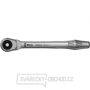 Wera 004003 Ráčna Zyklop 1/4" 8003 A Ráčna Zyklop Metal, průchozí čtyřhran Wera 004003 Ráčna Zyklop 1/4" 8003 A Ráčna Zyklop Metal, průchozí čtyřhran gallery main image