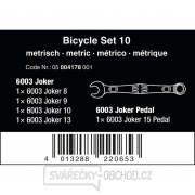 Wera 004178 Očkoploché klíče 8 ÷ 15 mm Bicycle Set 10 (Sada 5 dílů) Náhled