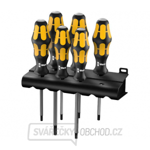 Wera 024410 Sekací šroubováky Kraftform 977/6 TORX. Sada 6 dílů + stojánek Wera 024410 Sekací šroubováky Kraftform 977/6 TORX. Sada 6 dílů + stojánek gallery main image