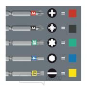 Wera 051060 Držák bitů Kraftform Kompakt 838 RA S Set 1 včetně bitů (Sada 14 dílů) náhled