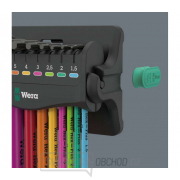 Wera 133165 Zástrčné klíče inbus 950/9 Hex-Plus Multicolour 3, BlackLaser (Sada 9 dílů) Náhled