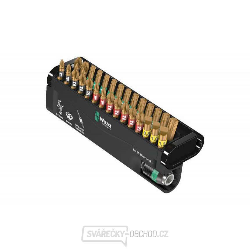 Wera 057431 Bity Bit-Check 30 Diamond 1 s držákem 889/4/1 K (Sada 30 dílů)