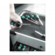 Wera 347106 Šroubováky Kraftform Plus řada 300 typ Kraftform XXL 3 (Sada 11 dílů + stojánek) náhled