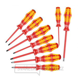 Wera 133355 Elektrikářské šroubováky Kraftform Plus VDE řada 100 typ 160 i/162 i/167 i/9 (Sada 9 dílů) Wera 133355 Elektrikářské šroubováky Kraftform Plus VDE řada 100 typ 160 i/162 i/167 i/9 (Sada 9 dílů) gallery main image