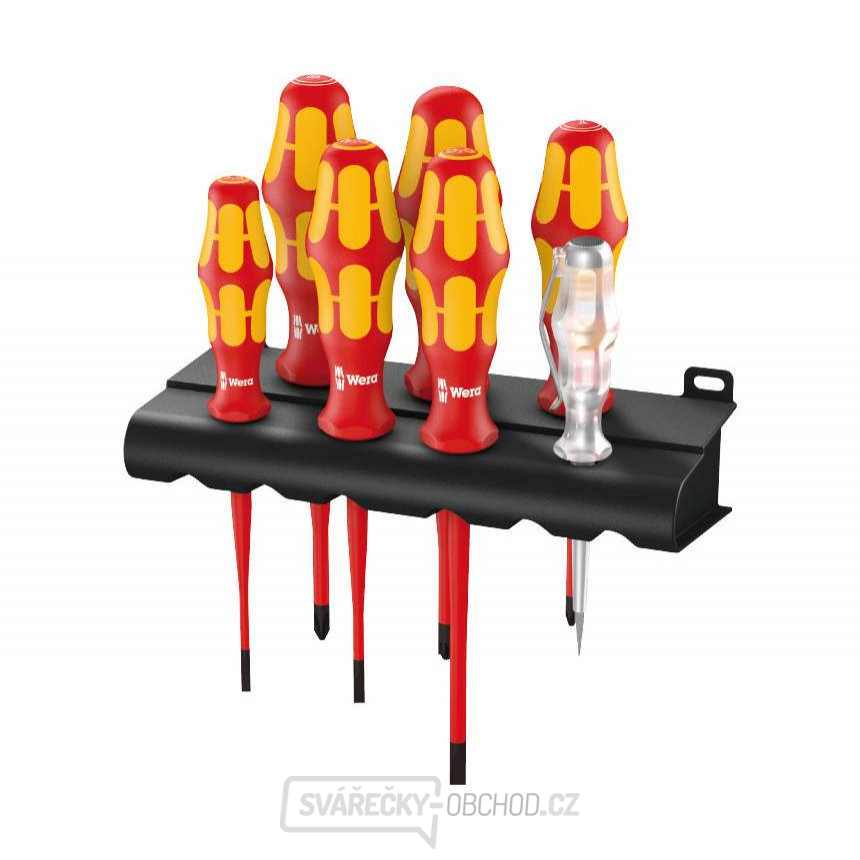 Wera 006480 Šroubováky Kraftform Plus 160 iS/7 Rack (Sada 7 dílů + stojánek) Wera 006480 Šroubováky Kraftform Plus 160 iS/7 Rack (Sada 7 dílů + stojánek) gallery main image