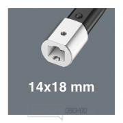 Wera 078710 Nástavec mom. klíče - průchozí čtyřhran 3/4". Typ 7783 E (14 x 18 mm) náhled