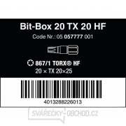 Wera 057777 Šroubovací bity 1/4" Bit-Box 20 TX HF (Sada 20 dílů) Náhled