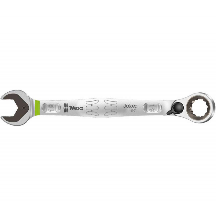 Wera 020073 Očkoplochý ráčnový klíč 18 mm 6001 Joker Switch 05020073001