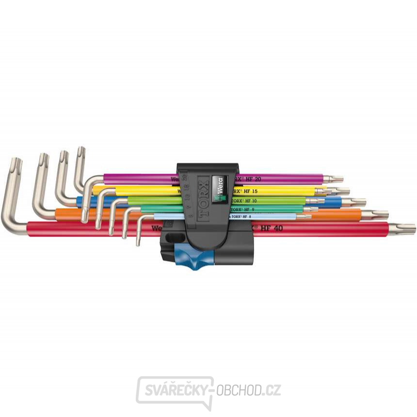 Wera 022689 Zástrčné klíče 3967/9 TX SXL Multicolour HF Stainless 1 s přidržovací funkcí, nerezová ocel (Sada 9 dílů) Wera 022689 Zástrčné klíče 3967/9 TX SXL Multicolour HF Stainless 1 s přidržovací funkcí, nerezová ocel (Sada 9 dílů) gallery main image