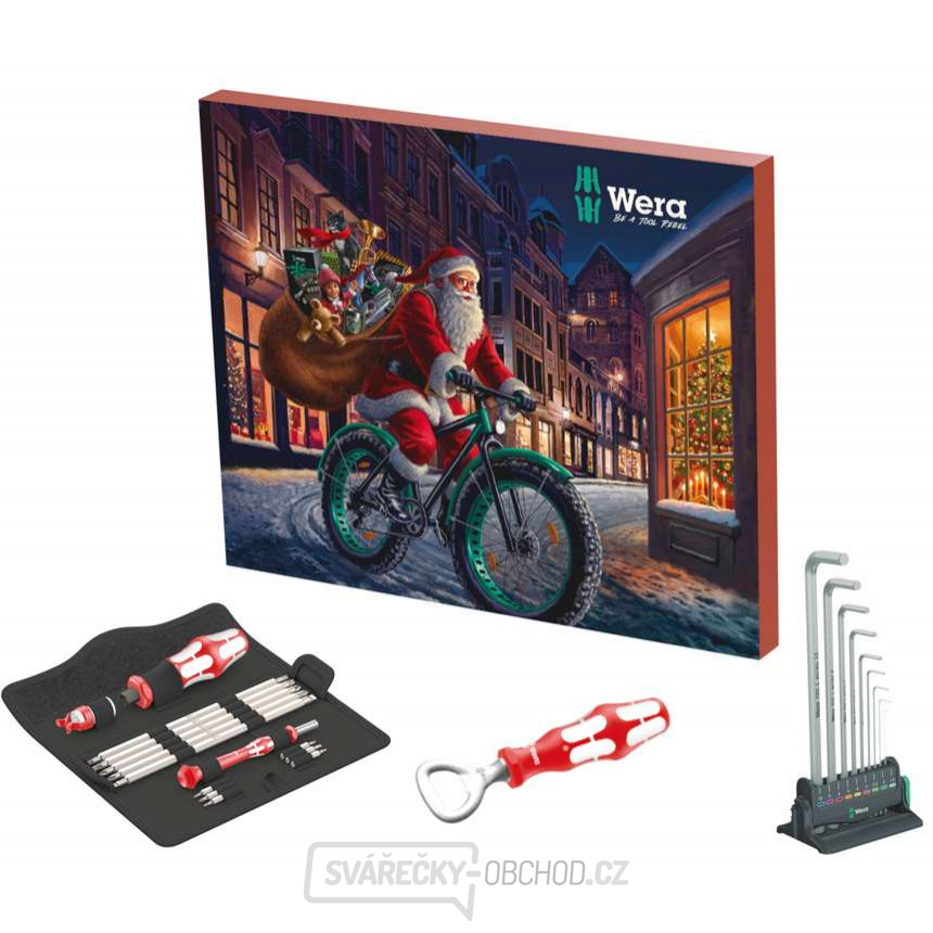 Wera 136607 Adventní kalendář nářadí Wera 2023 (28 dílný)