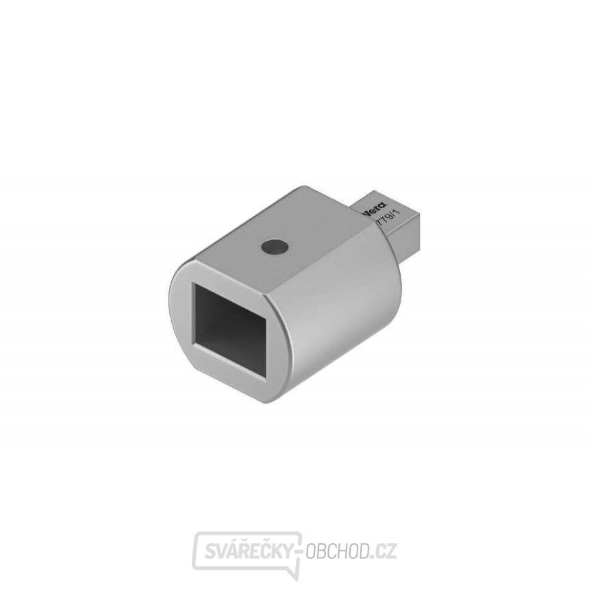 Wera 078666 Nástavec mom. klíče - nástrčný adaptér 14 x 18 mm. Typ 7779/1 (9 x 12 mm) Wera 078666 Nástavec mom. klíče - nástrčný adaptér 14 x 18 mm. Typ 7779/1 (9 x 12 mm) gallery main image