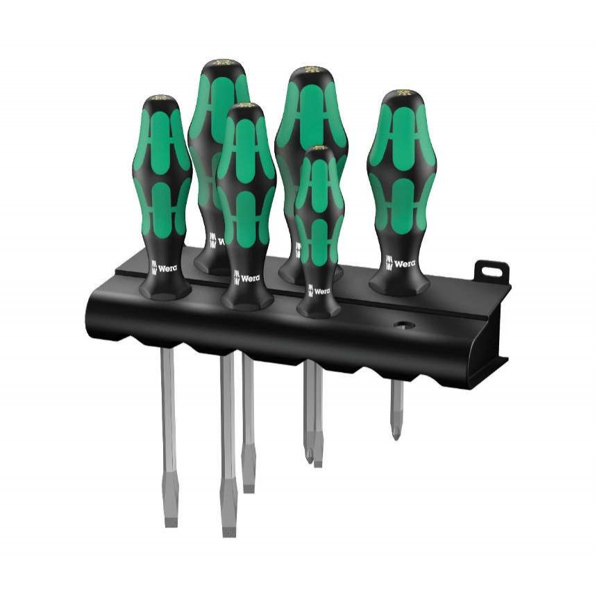 Wera 007681 Šroubováky Kraftform Plus Lasertip typ 334/355 SK/6 (Sada 6 dílů + stojánek) 05007681001