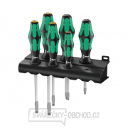 Wera 007681 Šroubováky Kraftform Plus Lasertip typ 334/355 SK/6 (Sada 6 dílů + stojánek) náhled
