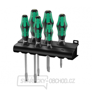 Wera 007681 Šroubováky Kraftform Plus Lasertip typ 334/355 SK/6 (Sada 6 dílů + stojánek) Wera 007681 Šroubováky Kraftform Plus Lasertip typ 334/355 SK/6 (Sada 6 dílů + stojánek) gallery main image